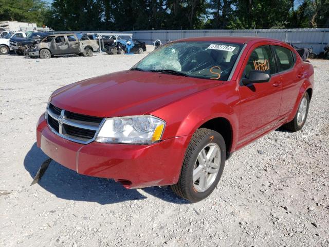 Photo 2 from auction – 2008 DODGE AVENGER SX with VIN 1B3LC56R28N686453