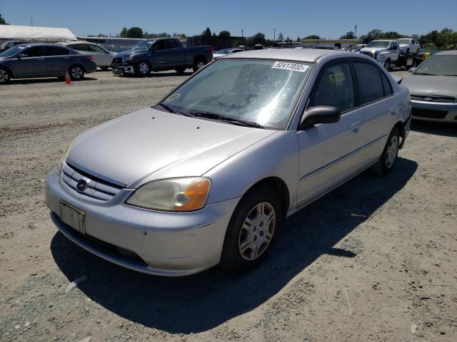 Photo 2 from auction – 2002 HONDA CIVIC with VIN JHMES16522S005408