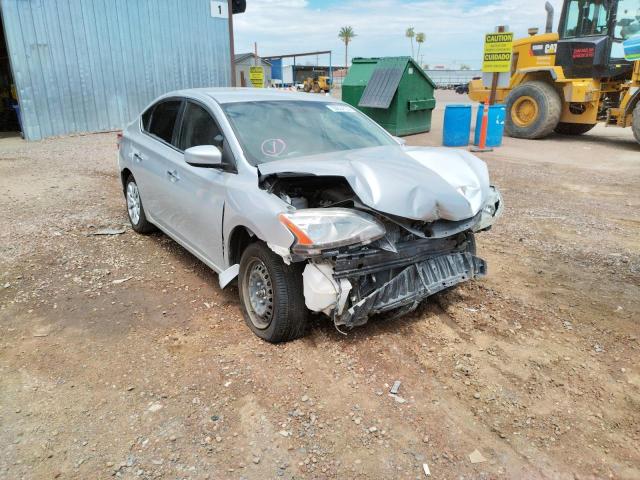 NISSAN SENTRA S 2015 with VIN 3N1AB7AP5FL686280 - Photo from auction