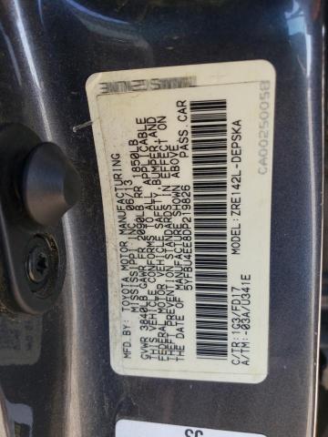Photo 10 from auction – 2013 TOYOTA COROLLA BA with VIN 5YFBU4EE8DP219826