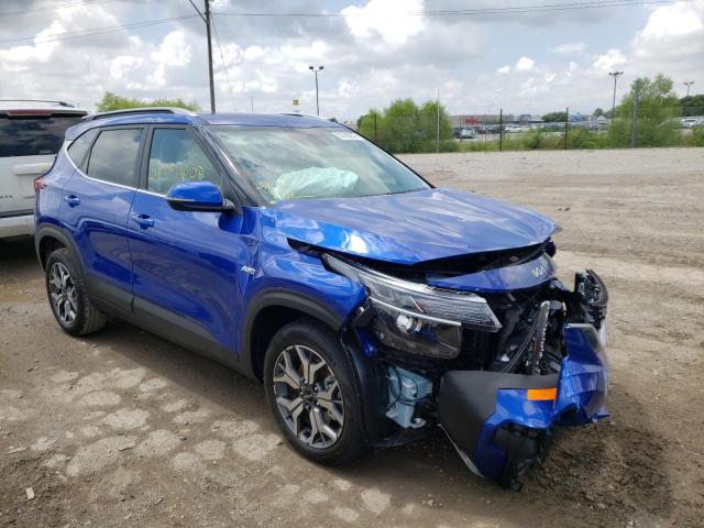 KIA SELTOS EX 2022 with VIN KNDERCAA6N7306719 - Photo from auction
