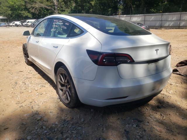 Photo 3 from auction – 2020 TESLA MODEL 3 with VIN 5YJ3E1EA8LF659634
