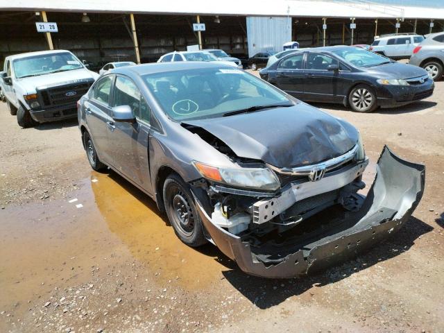 HONDA CIVIC LX 2012 with VIN 19XFB2F58CE332217 - Photo from auction