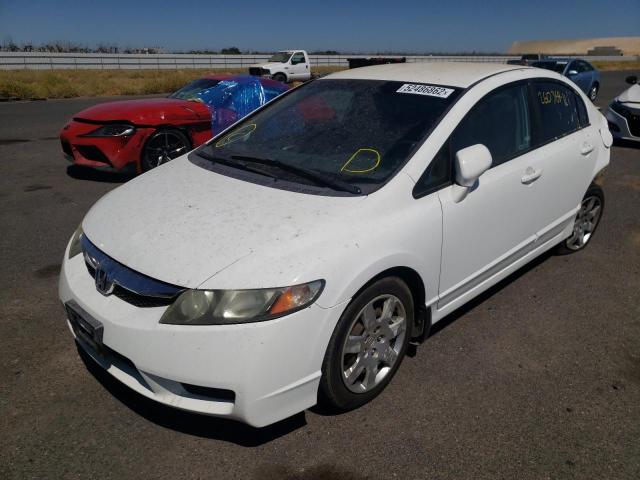 Photo 2 from auction – 2011 HONDA CIVIC LX with VIN 19XFA1F55BE009187