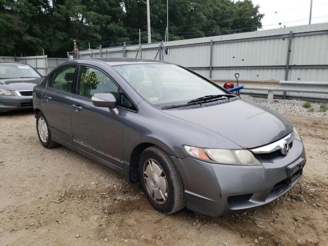 HONDA CIVIC HYBR 2010 with VIN JHMFA3F25AS001490 - Photo from auction