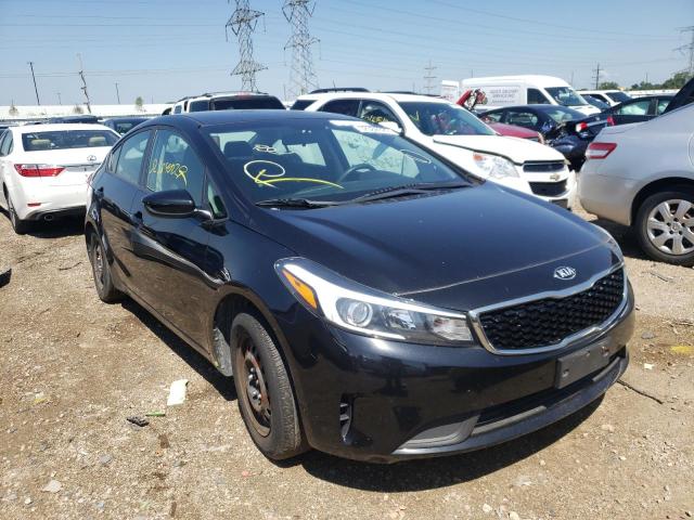 KIA FORTE LX 2018 with VIN 3KPFL4A72JE183060 - Photo from auction