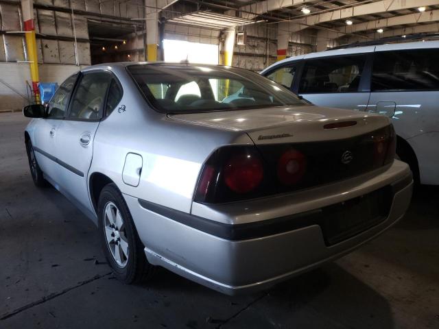 Photo 3 from auction – 2005 CHEVROLET IMPALA with VIN 2G1WF52E759354831