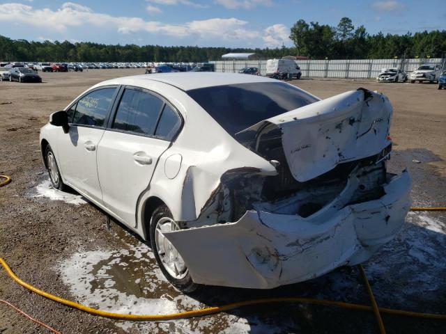 Photo 3 from auction – 2012 HONDA CIVIC HF with VIN 2HGFB2F69CH518492