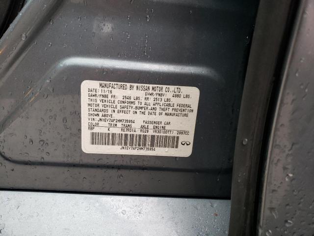 Photo 10 from auction – 2017 INFINITI Q50 PREMIU with VIN JN1EV7AP2HM735954