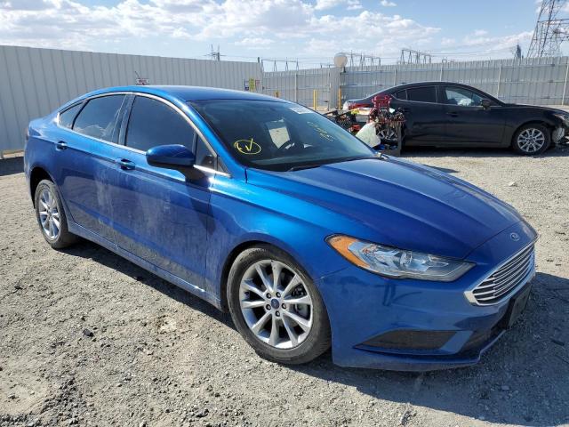 FORD FUSION SE 2017 with VIN 3FA6P0H71HR260660 - Photo from auction