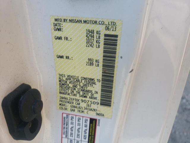 Photo 10 from auction – 2013 NISSAN ALTIMA with VIN 1N4AL2EP3DC907509