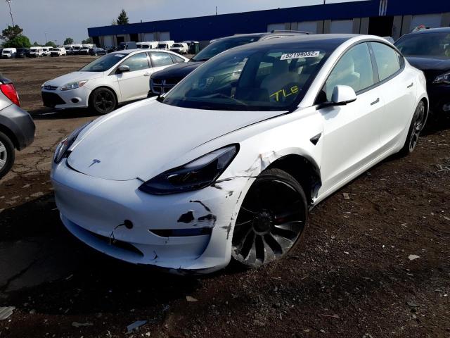 Photo 2 from auction – 2022 TESLA MODEL 3 with VIN 5YJ3E1EC8NF274028