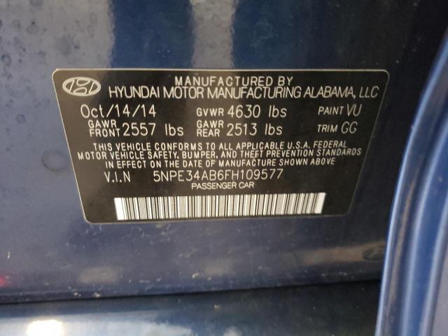 Photo 10 from auction – 2015 HYUNDAI SONATA SPO with VIN 5NPE34AB6FH109577