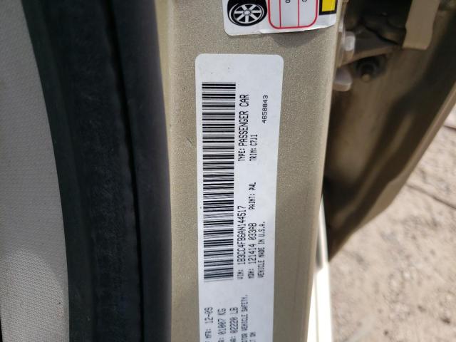 Photo 10 from auction – 2010 DODGE AVENGER SX with VIN 1B3CC4FB6AN144517