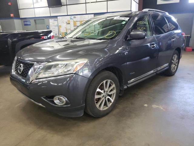 Photo 2 from auction – 2014 NISSAN PATHFINDER with VIN 5N1CR2MM9EC650801