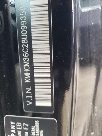 Photo 10 from auction – 2008 HYUNDAI ACCENT with VIN KMHCM36C28U099358