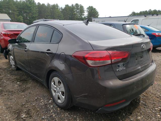 Photo 3 from auction – 2017 KIA FORTE LX with VIN 3KPFK4A73HE159184