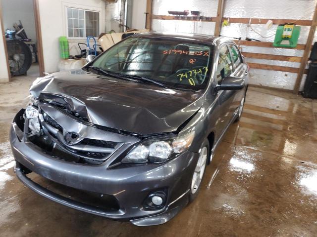 Photo 2 from auction – 2011 TOYOTA COROLLA BA with VIN 2T1BU4EE2BC747343