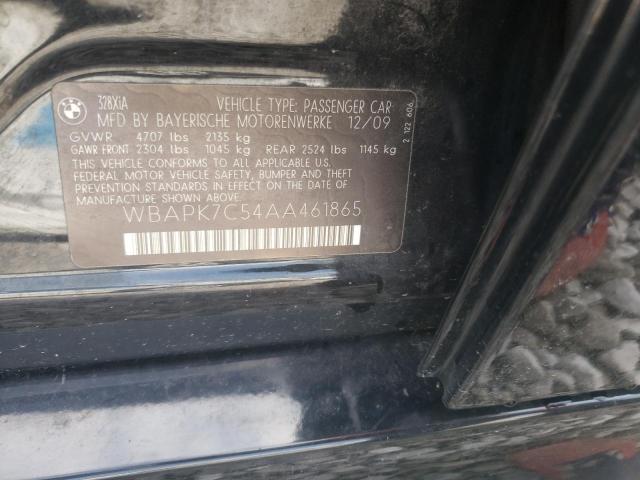 Photo 10 from auction – 2010 BMW 328 XI with VIN WBAPK7C54AA461865