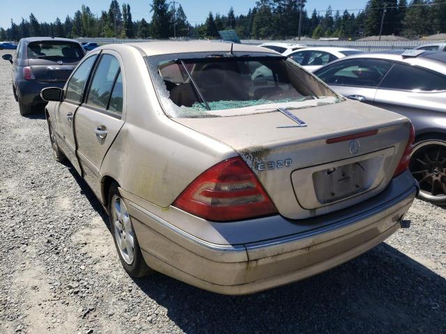 Photo 3 from auction – 2001 MERCEDES-BENZ C 320 with VIN WDBRF64J11F016412