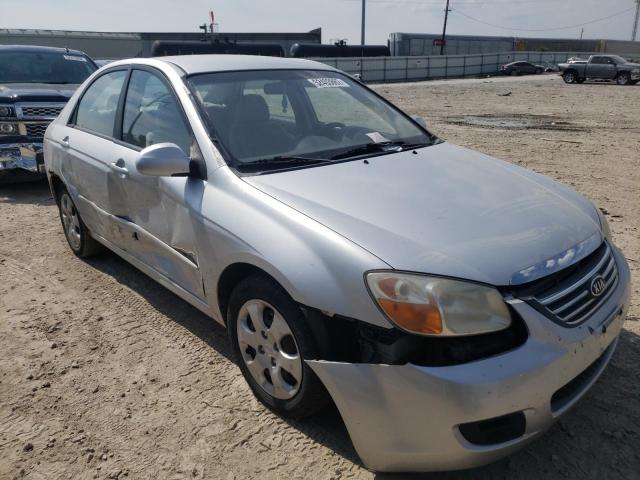 KIA SPECTRA EX 2008 with VIN KNAFE121785504659 - Photo from auction
