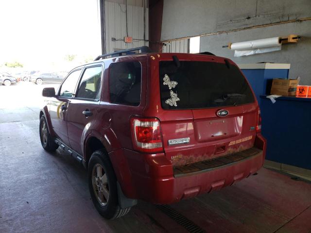 Photo 3 from auction – 2011 FORD ESCAPE XLT with VIN 1FMCU9DG9BKC22455