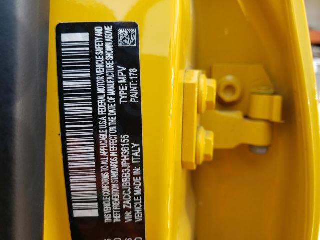Photo 10 from auction – 2018 JEEP RENEGADE L with VIN ZACCJBBB3JPH36155