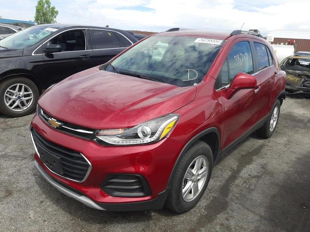 Photo 2 from auction – 2018 CHEVROLET TRAX 1LT with VIN 3GNCJPSB3JL261104