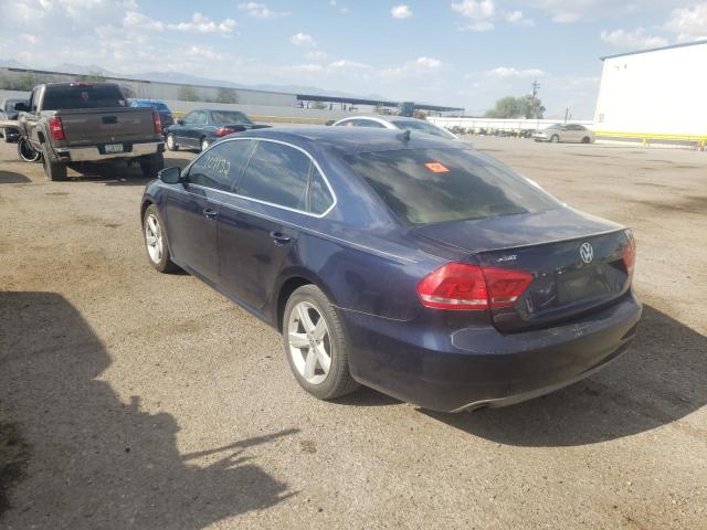 Photo 3 from auction – 2012 VOLKSWAGEN PASSAT SE with VIN 1VWBP7A31CC083704