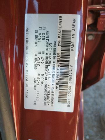 Photo 10 from auction – 2011 MAZDA 3 I with VIN JM1BL1VGXB1488589
