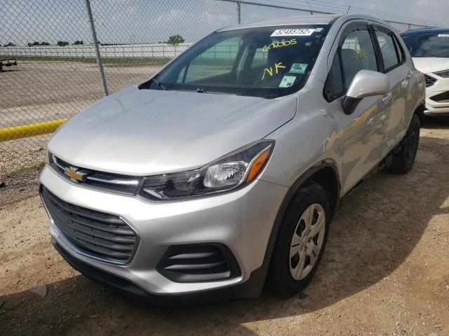 Photo 2 from auction – 2017 CHEVROLET TRAX LS with VIN 3GNCJKSB5HL274661