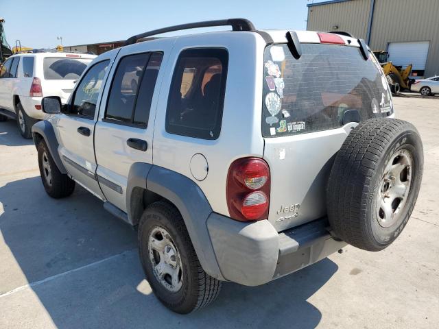 Photo 3 from auction – 2007 JEEP LIBERTY SP with VIN 1J8GL48K07W536093