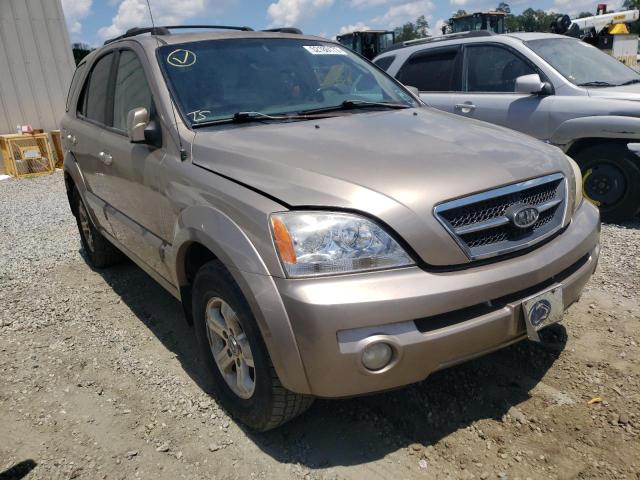 KIA SORENTO EX 2004 with VIN KNDJC733845273481 - Photo from auction