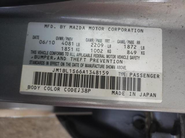 Photo 10 from auction – 2010 MAZDA 3 S with VIN JM1BL1S66A1348159