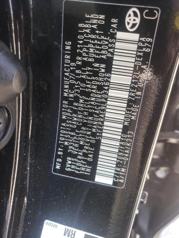 Photo 10 from auction – 2020 TOYOTA COROLLA LE with VIN 5YFEPRAE9LP034626