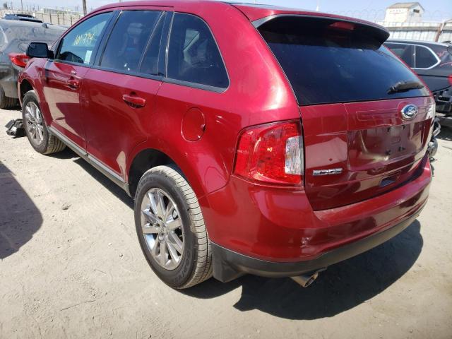Photo 3 from auction – 2013 FORD EDGE SEL with VIN 2FMDK3JC6DBC37758