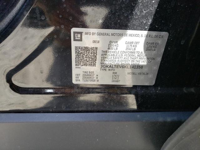 Photo 10 from auction – 2019 GMC TERRAIN SL with VIN 3GKALTEV6KL141358