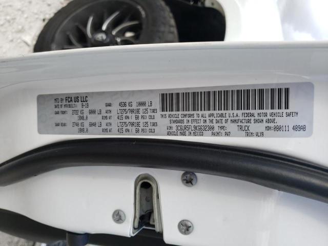 Photo 10 from auction – 2019 RAM 2500 LARAM with VIN 3C6UR5FL9KG632300