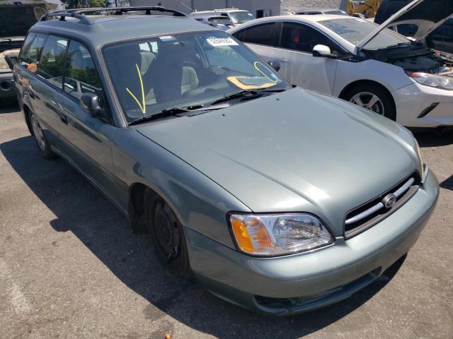 SUBARU LEGACY L 2002 with VIN 4S3BH635527306018 - Photo from auction