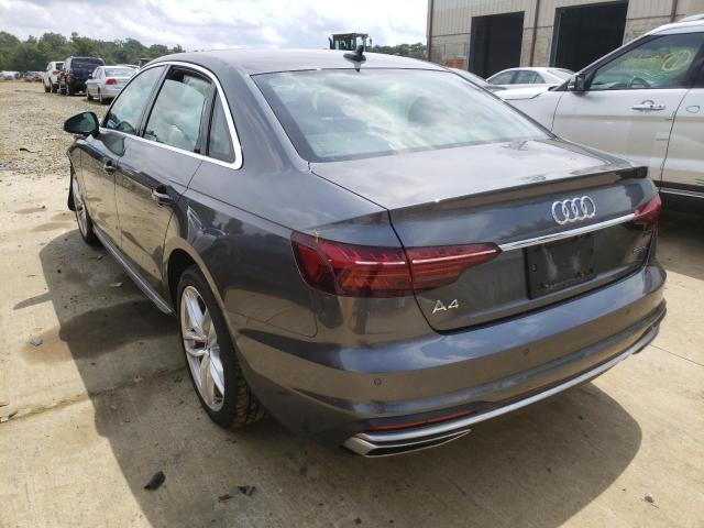 Photo 3 from auction – 2021 AUDI A4 PREMIUM with VIN WAUEAAF45MA019207