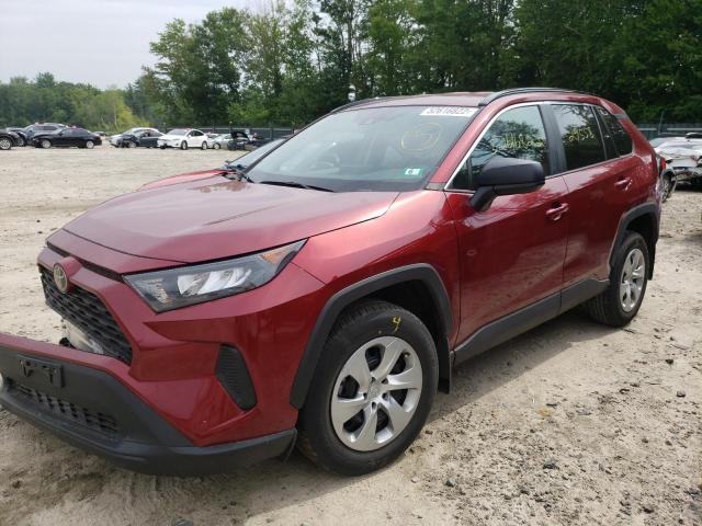 Photo 2 from auction – 2020 TOYOTA RAV4 LE with VIN 2T3F1RFV2LW116959