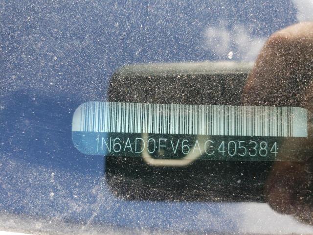 Photo 10 from auction – 2010 NISSAN FRONTIER C with VIN 1N6AD0FV6AC405384