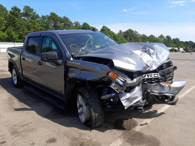 CHEVROLET SILVERADO 2021 with VIN 1GCPYBEK6MZ237574 - Photo from auction