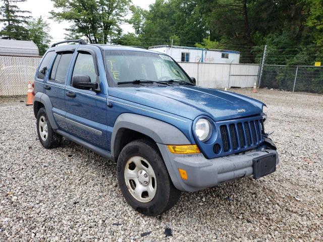 Photo 1 from auction – 2005 JEEP LIBERTY SP with VIN 1J4GL48K65W695229