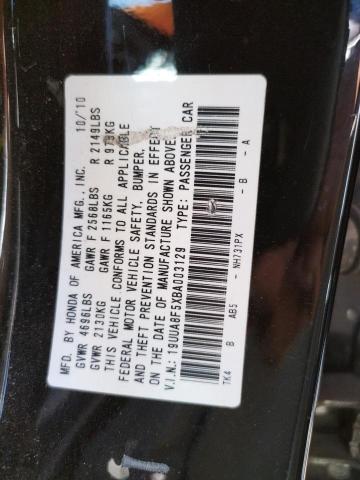 Photo 10 from auction – 2011 ACURA TL with VIN 19UUA8F5XBA003129