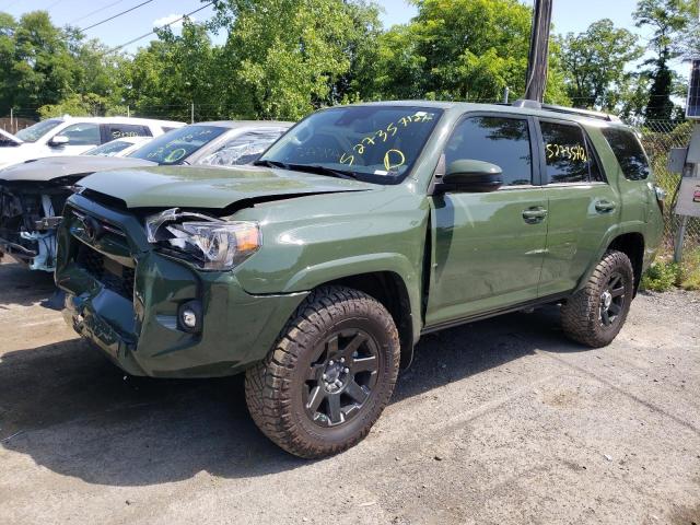 Photo 2 from auction – 2021 TOYOTA 4RUNNER SR with VIN JTEBU5JRXM5930788