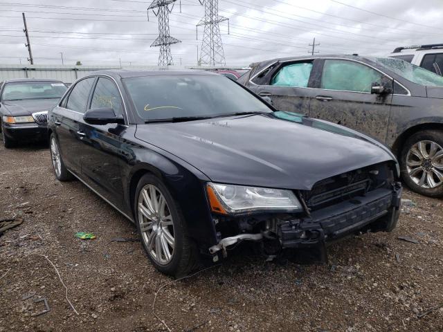AUDI A8 L QUATT 2013 with VIN WAURGAFD1DN001134 - Photo from auction