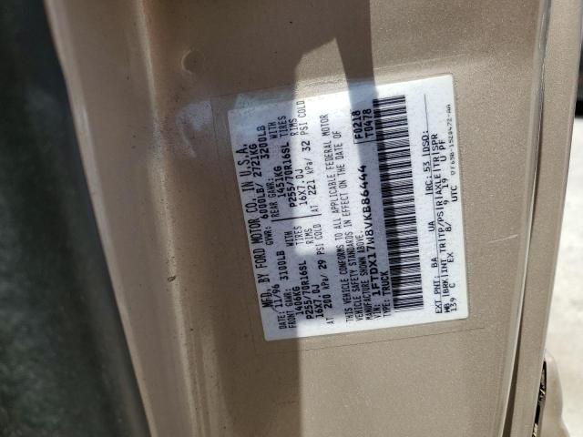 Photo 10 from auction – 1997 FORD F150 with VIN 1FTDX17W8VKB86444