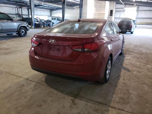 Photo 4 from auction – 2016 HYUNDAI ELANTRA SE with VIN 5NPDH4AE3GH769553