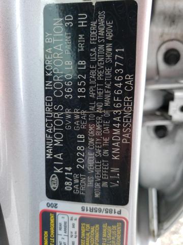 Photo 10 from auction – 2015 KIA RIO LX with VIN KNADM4A36F6463771